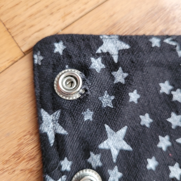 Festival Reversible Adjustable Wrap Mini Skirt One of a Kind Zippers & Snaps - Picture 13 of 14